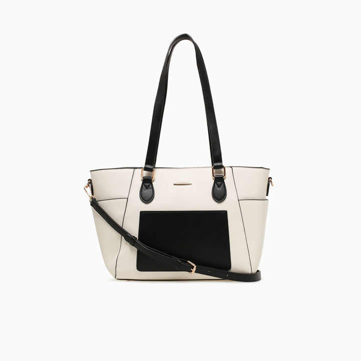 FARAH TOTE-OFF WHITE