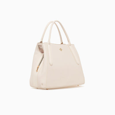 SIGNATURE TOTE-OFF WHITE