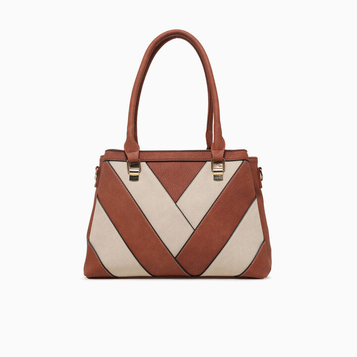ALESSIA SHOULDER BAG-TAN