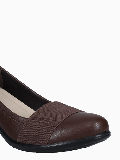 Jana 2105 Brown Elastic Fab Brown / 5 / M