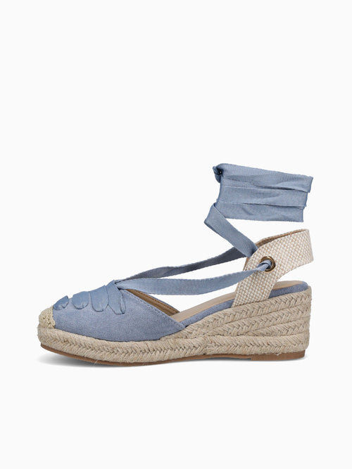Marlowe Light Blue Suede