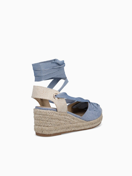 Marlowe Light Blue Suede