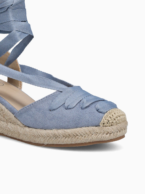 Marlowe Light Blue Suede