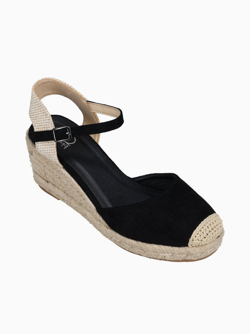 Dawson Black Suede Black / 5 / M