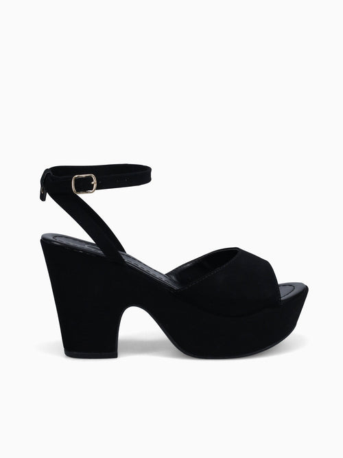 Kenna Preto Nobuck Black / 5 / M