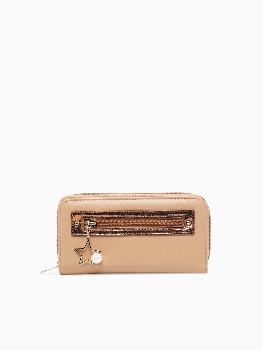 Camila Wallet Beige Beige