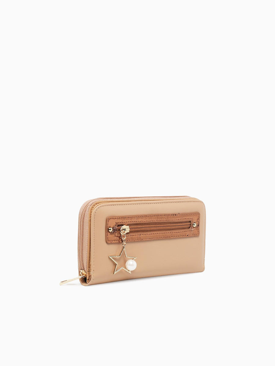Camila Wallet Beige Beige