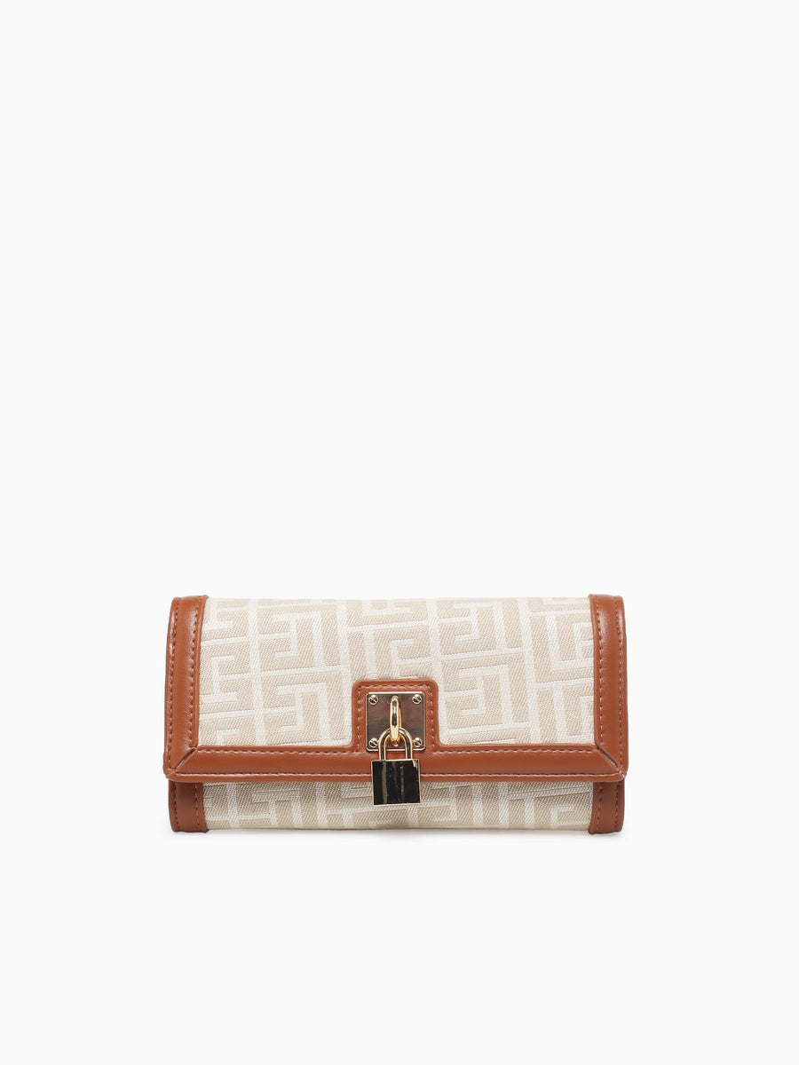 Kennedy Wallet Beige Beige