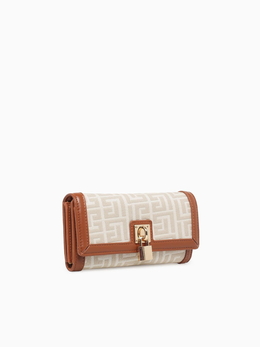 Kennedy Wallet Beige Beige