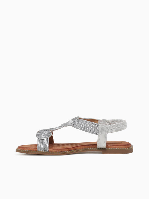 Renata Silver Text Silver / 5 / M