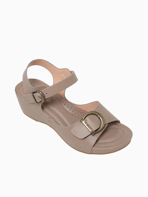 Sheila Khaki Smooth Tan / 5 / M