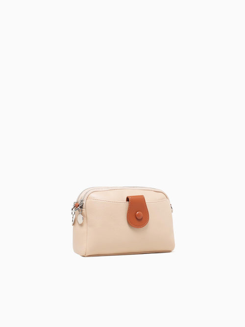 Galilea Crossbody Beige Multi Beige