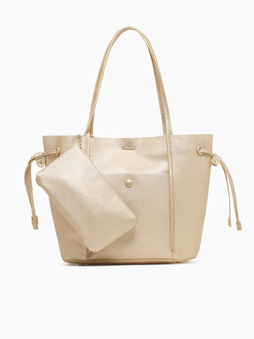 Giselle Tote Gold Gold
