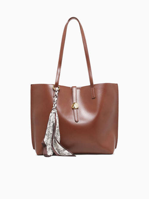 Gillian Tote Brown Brown