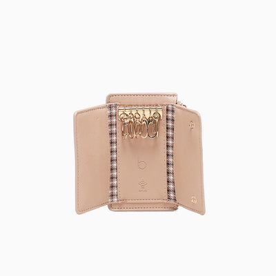 GLORIA SML MULTI CARD CASE-BEIGE
