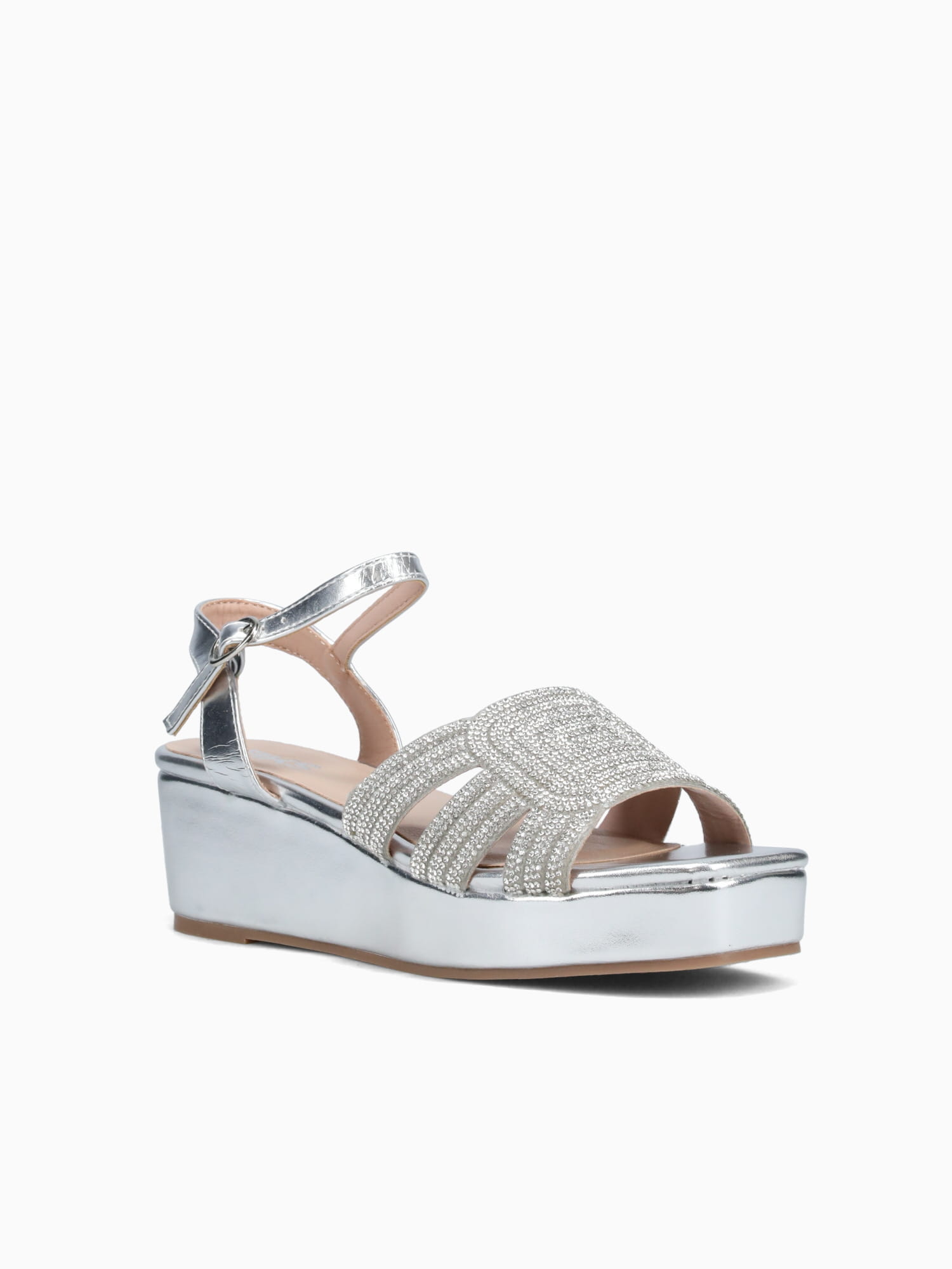 Ileana Silver Metallic