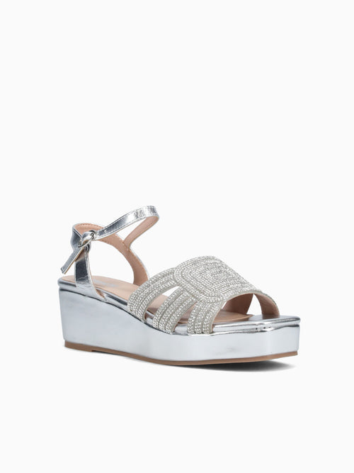 Ileana Silver Metallic