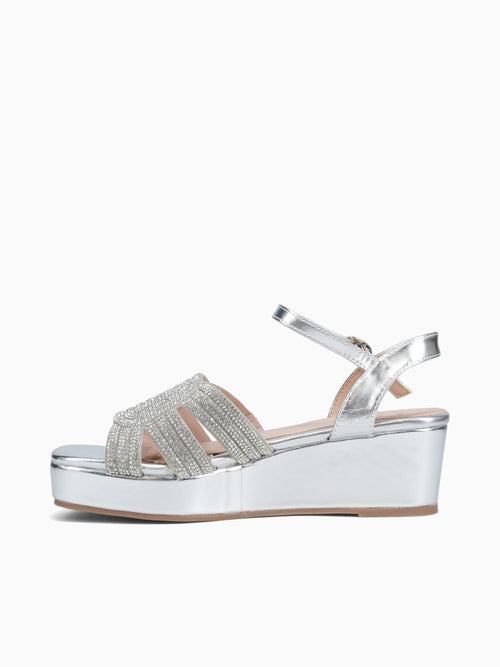 Ileana Silver Metallic