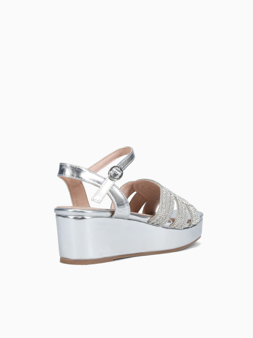 Ileana Silver Metallic