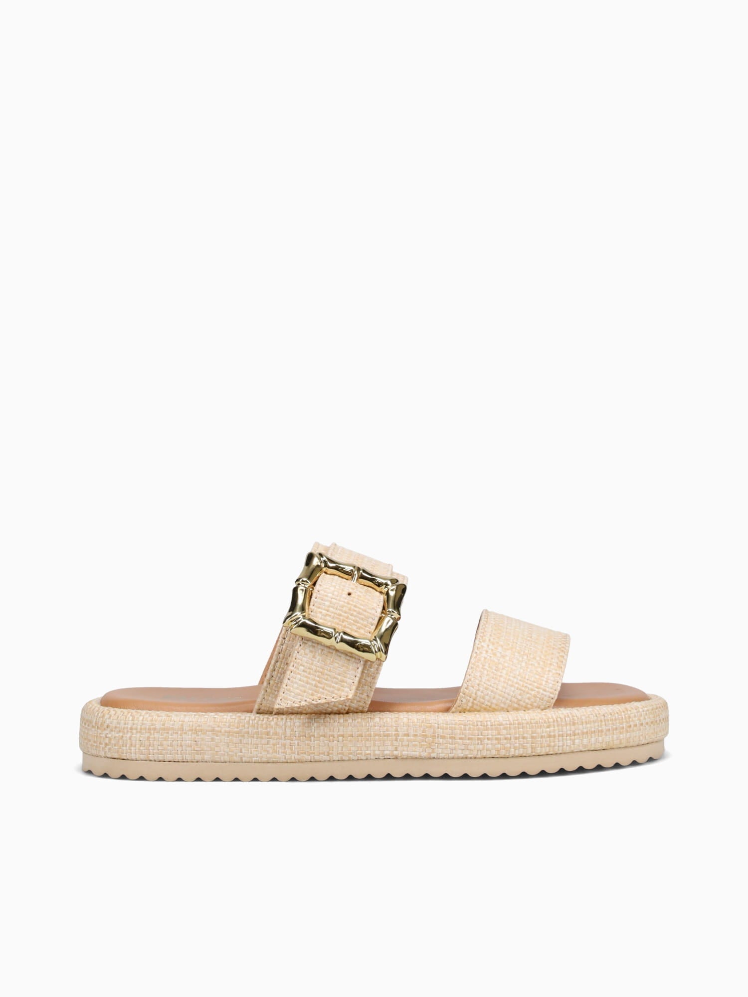 Mei Mei Beige Smooth Raffia
