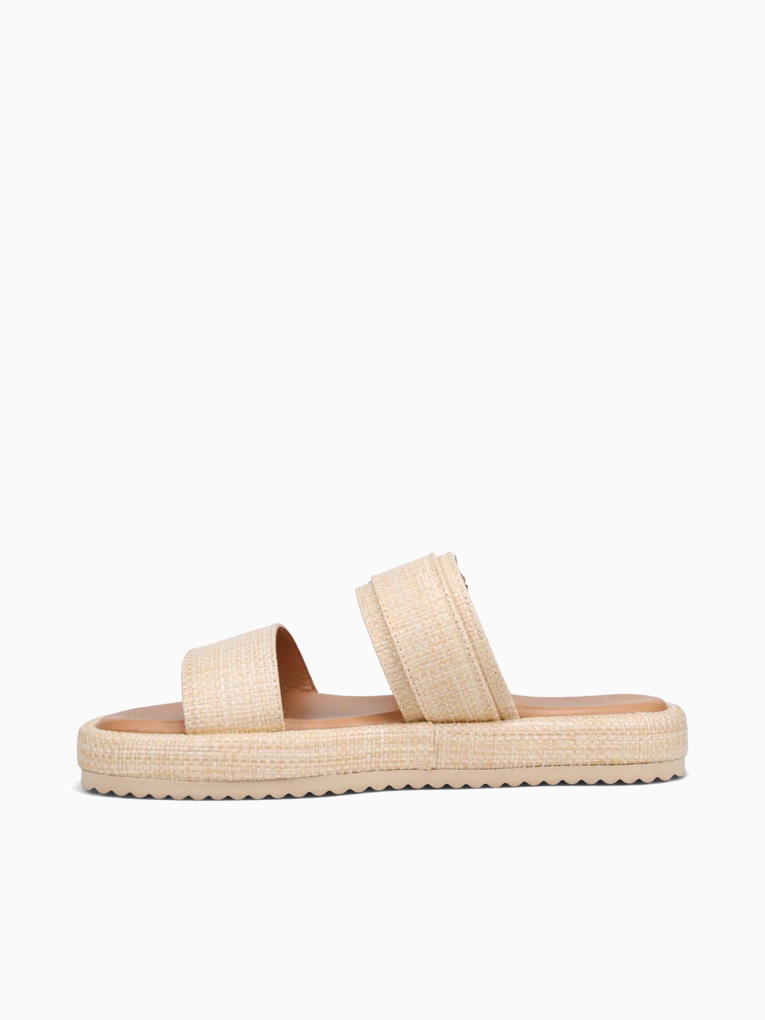 Mei Mei Beige Smooth Raffia