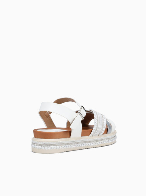 Mudita White Silver Txt White / 5 / M