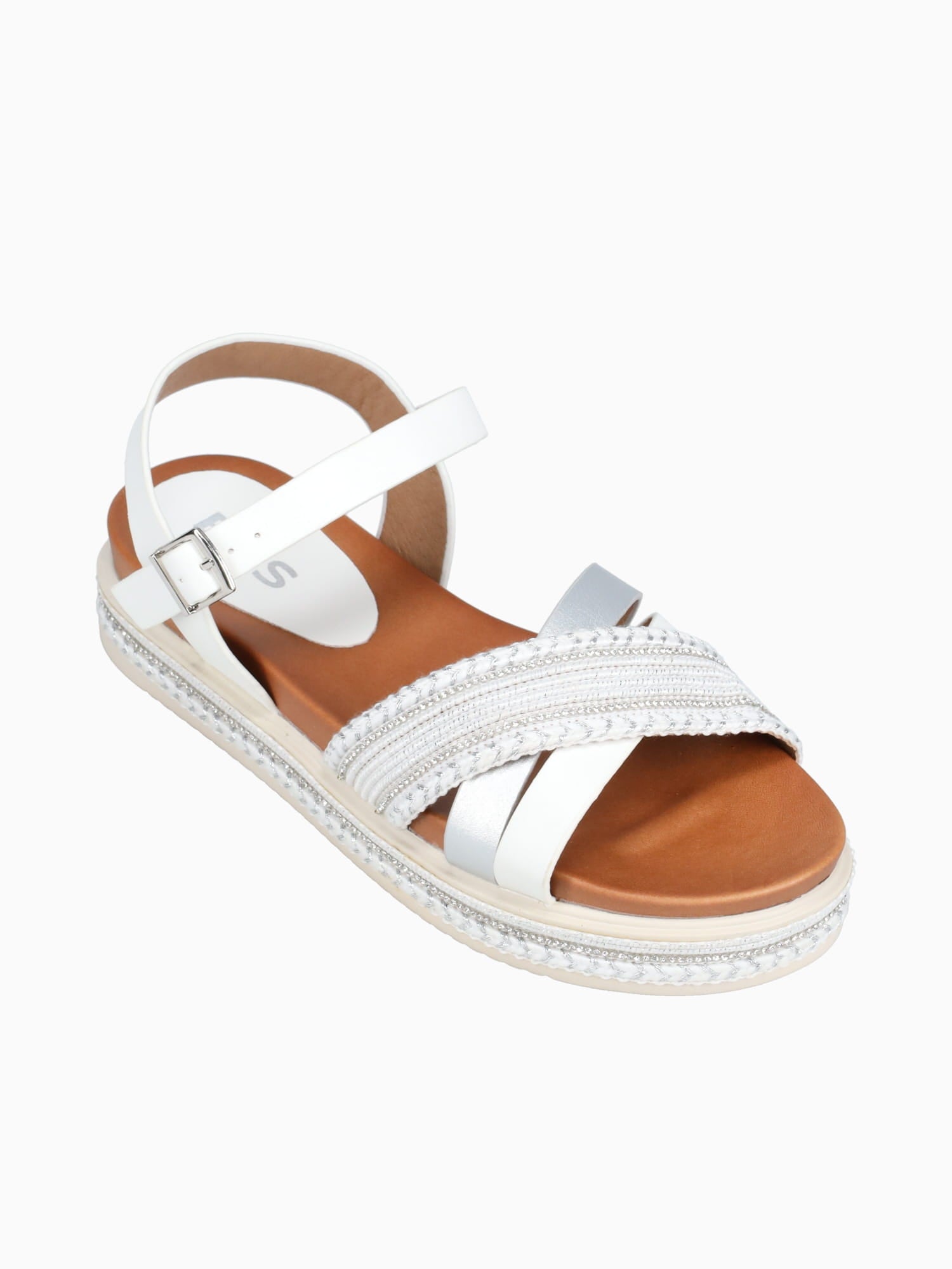 Mudita White Silver Txt White / 5 / M
