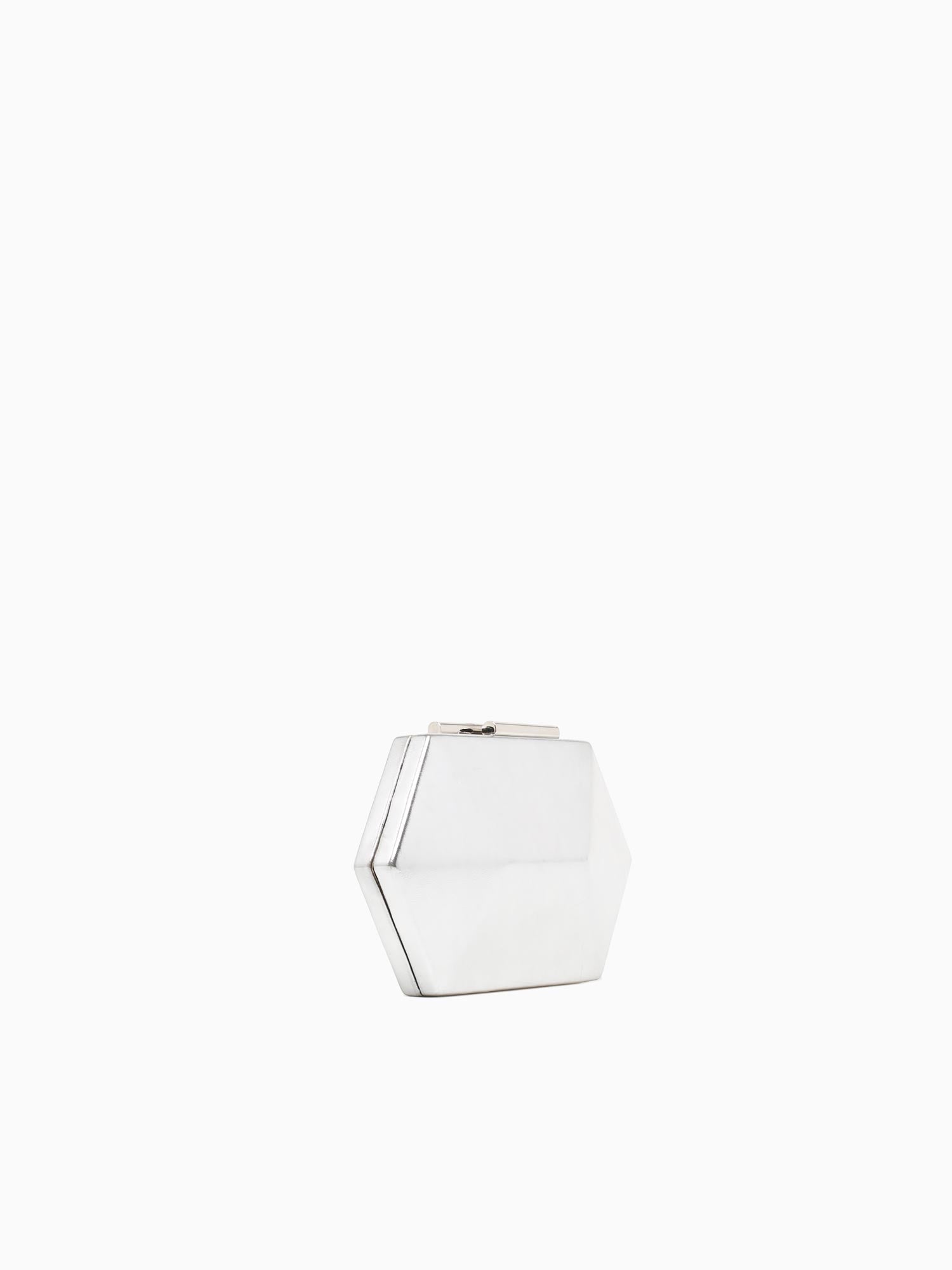 Diamond Box Bag Silver Silver