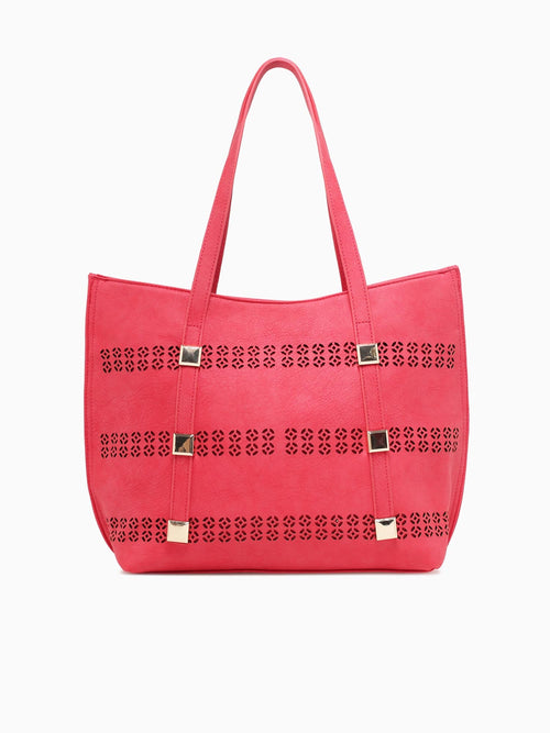 Francesca Tote Red Red