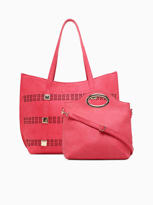 Francesca Tote Red Red