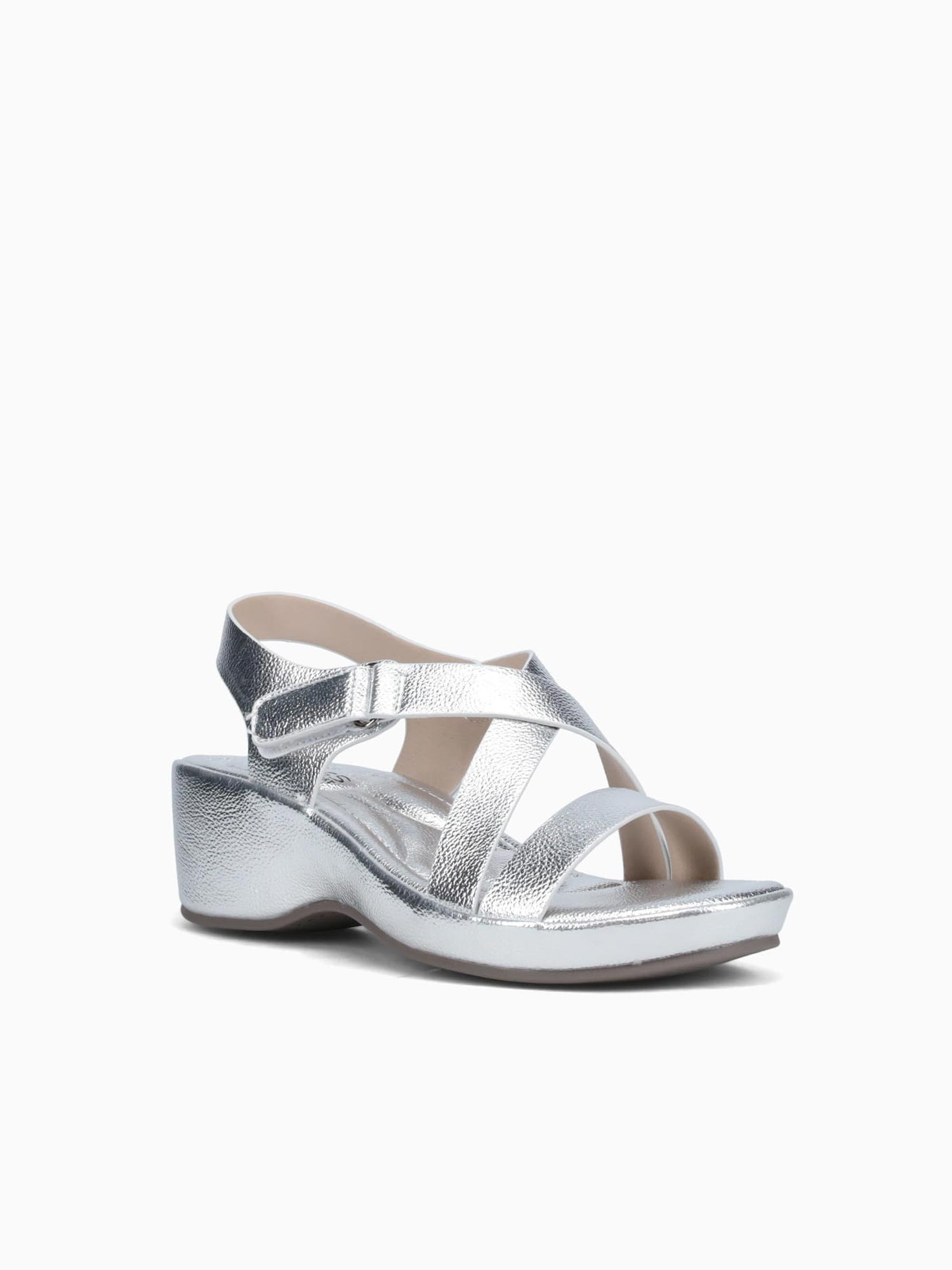 Bonnie Silver Metallic Grain