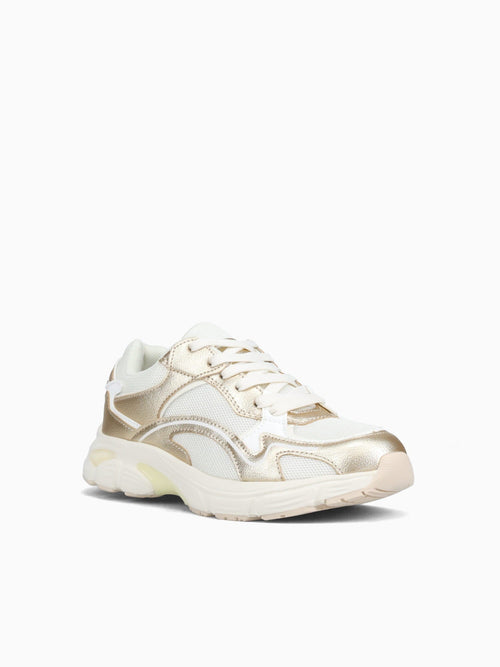 Tais Off White Gold textile