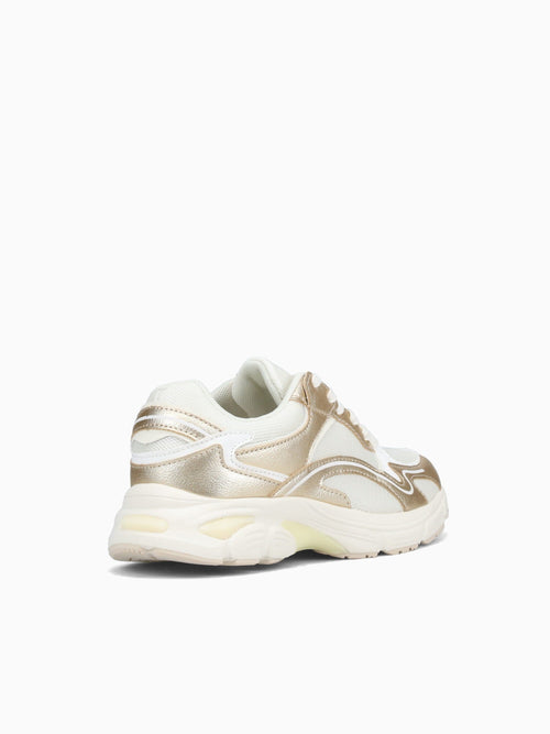 Tais Off White Gold textile