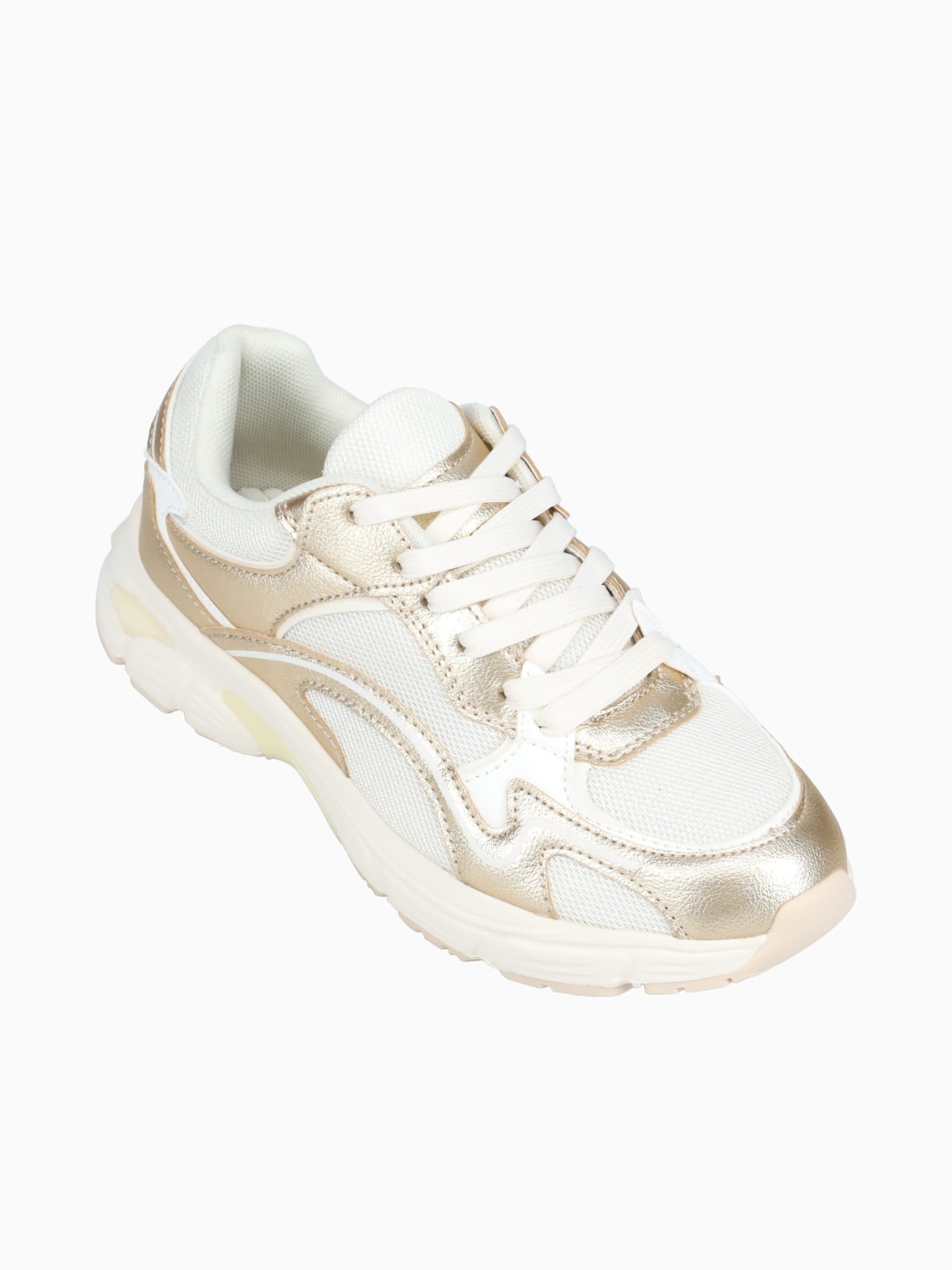 Tais Off White Gold textile