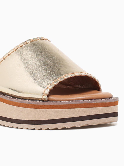 Stella Gold Metallic Gold / 5 / M
