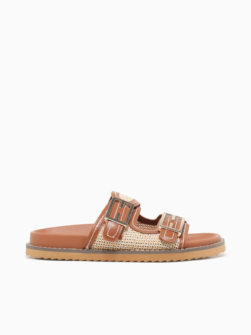 Venice Beige Smooth Raffia Beige / 5 / M
