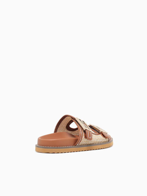 Venice Beige Smooth Raffia Beige / 5 / M