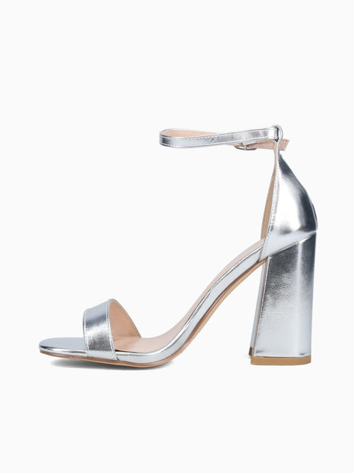 Karla Silver Metallic