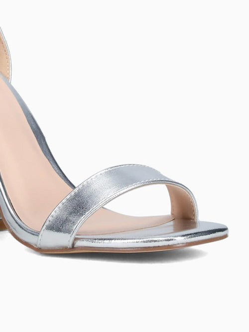 Karla Silver Metallic