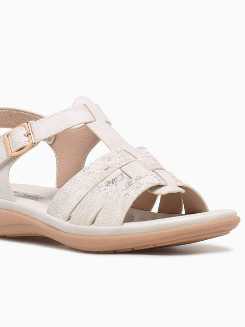Annie Silver Metallic