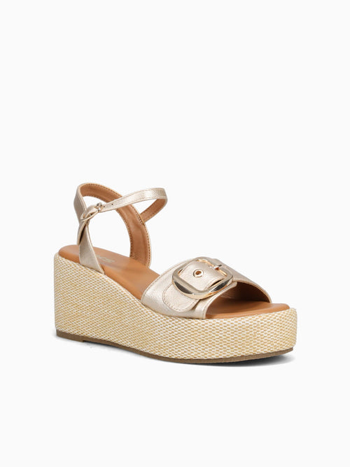 Patrice Gold Metallic