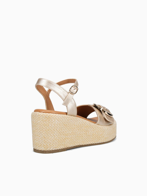 Patrice Gold Metallic