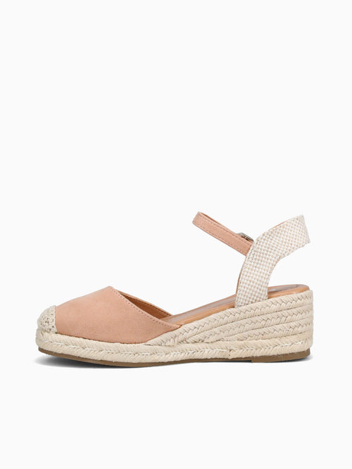 Emily Apricot Suede