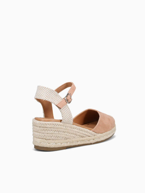 Emily Apricot Suede