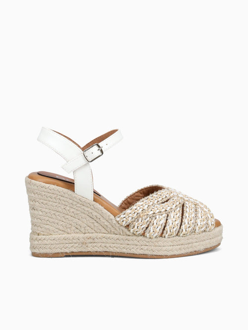 Angela Beige Smooth Text Beige / 5 / M