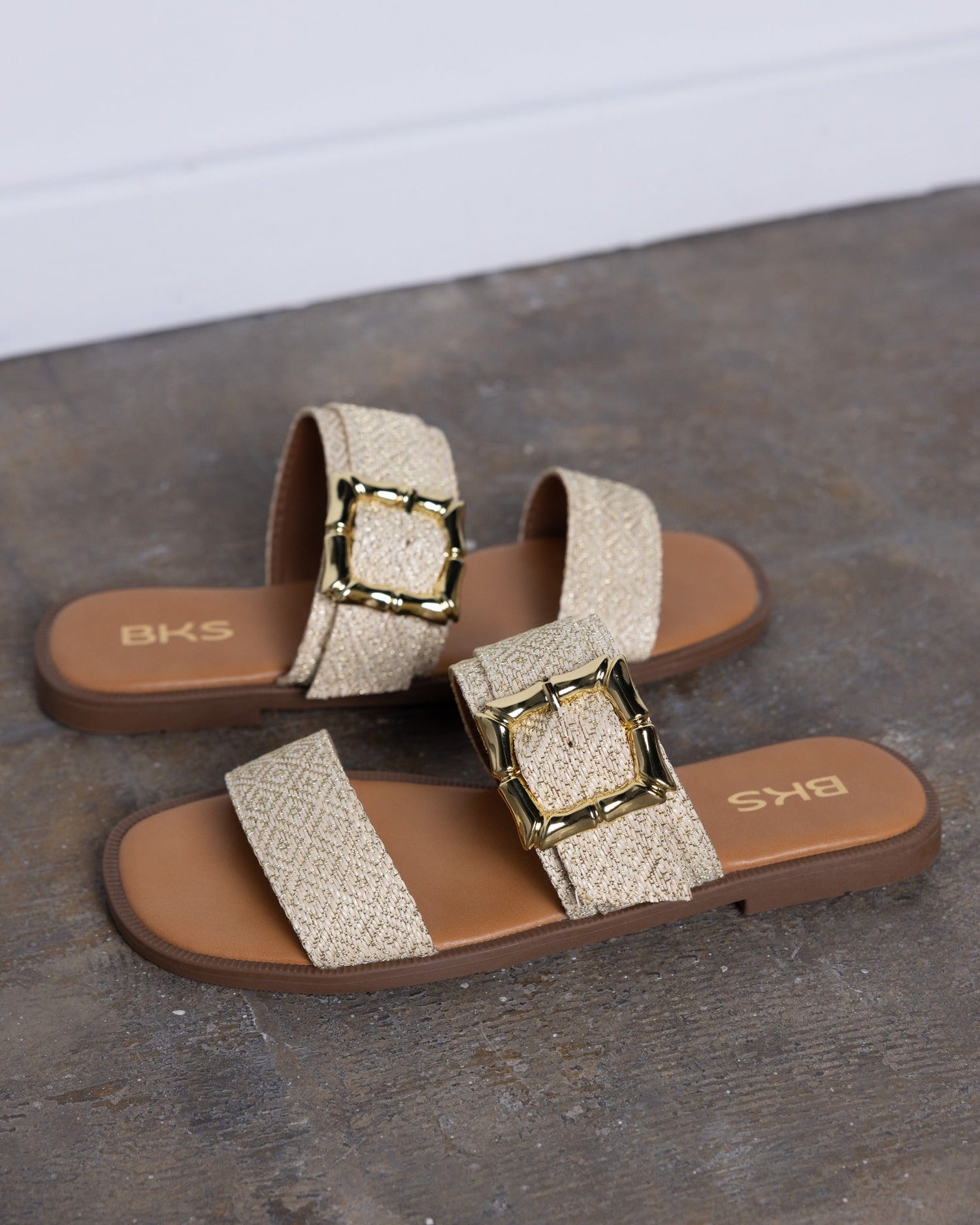 Perla Gold Raffia