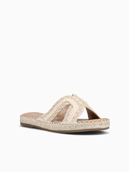 Penelope Apricot Raffia Peach / 5 / M