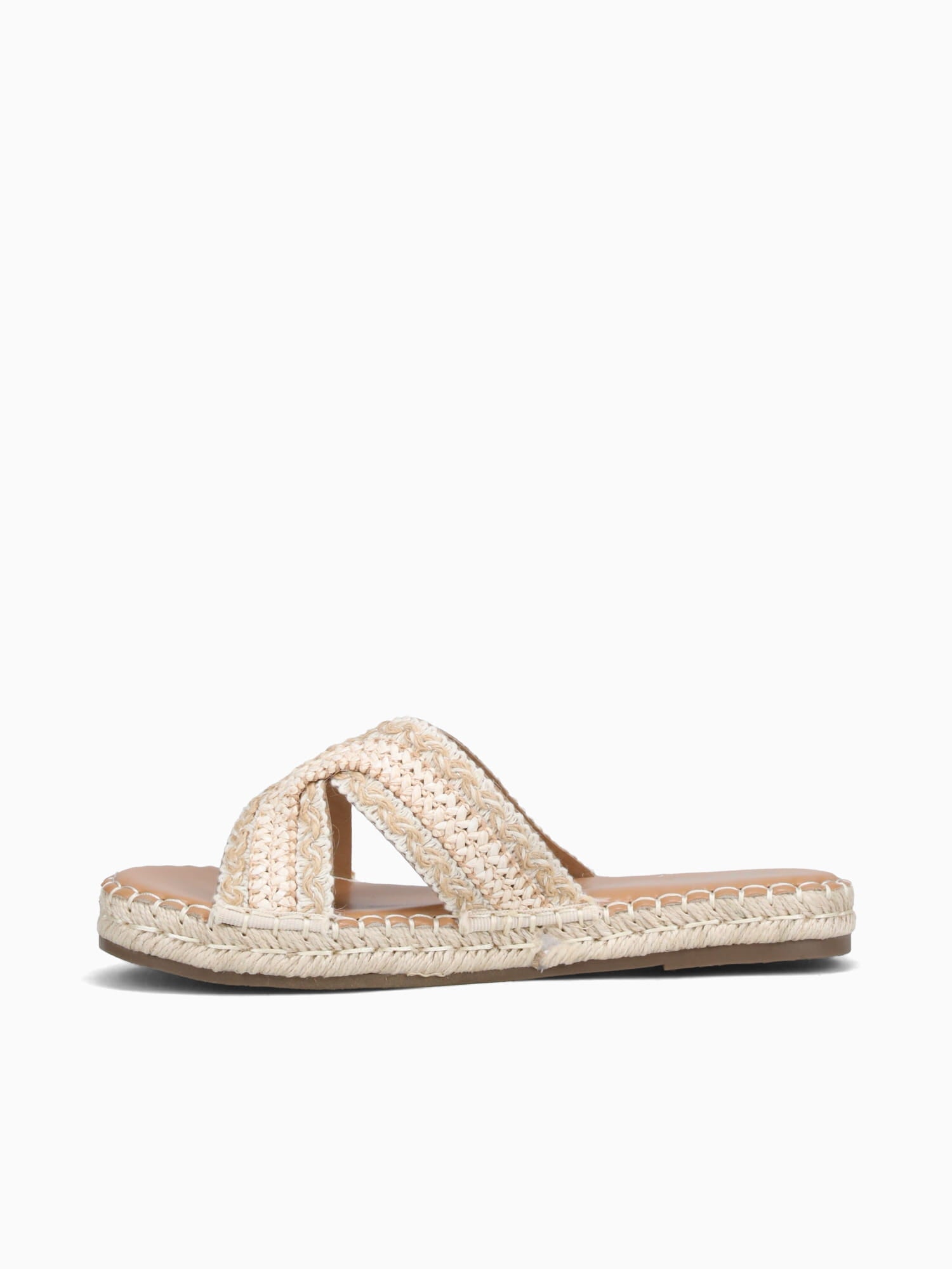 Penelope Apricot Raffia Peach / 5 / M