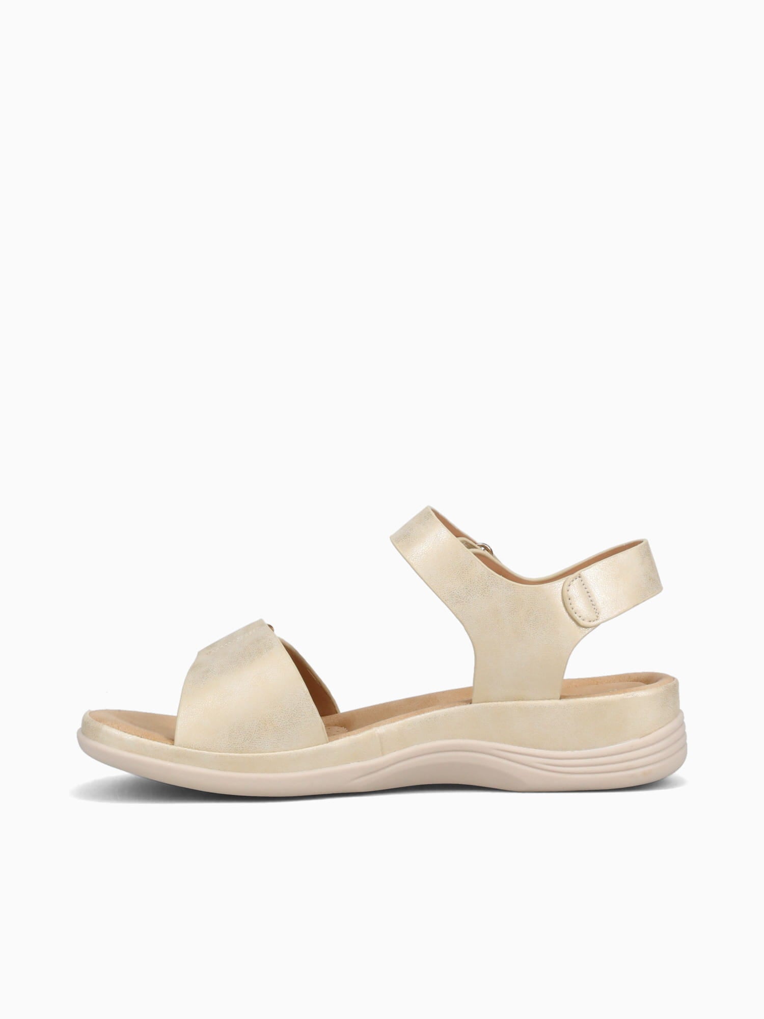 Teresa Light Gold Smooth Metallic