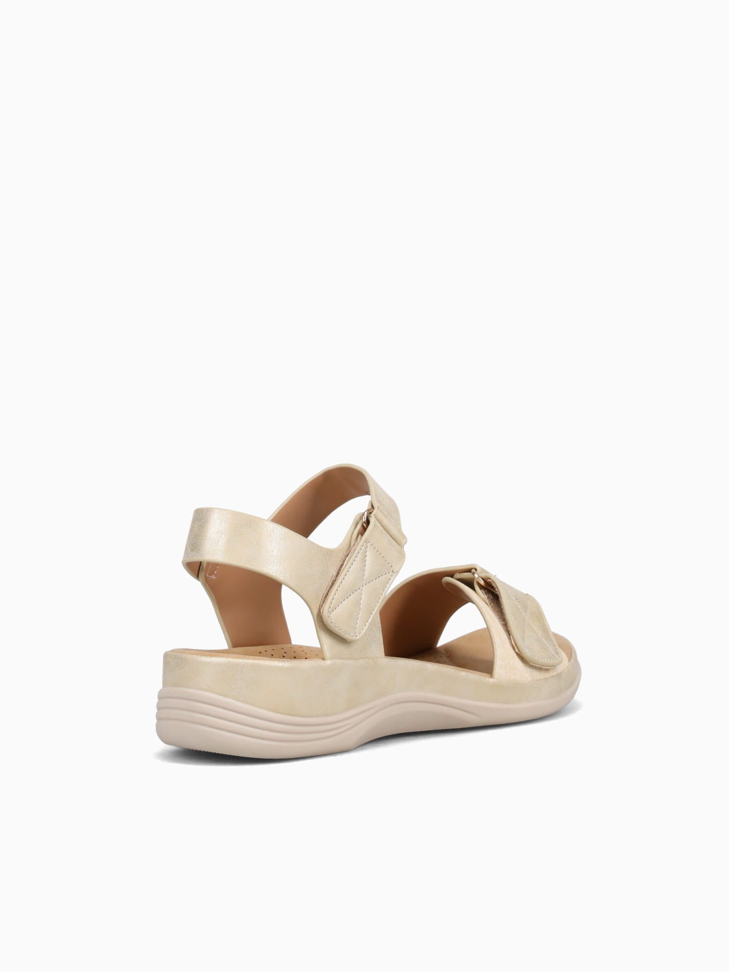 Teresa Light Gold Smooth Metallic